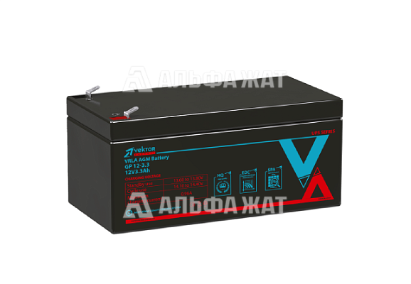 Аккумуляторная батарея GP 12-3,3