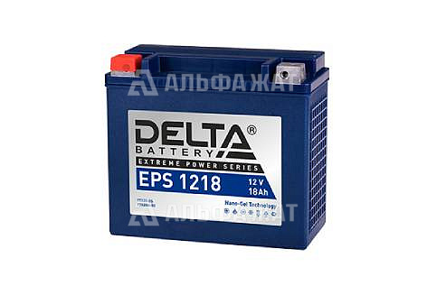 Стартерный аккумулятор Delta EPS 1218