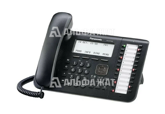 Системный IP-телефон Panasonic KX-NT546 черный