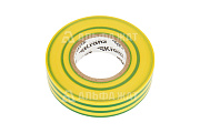 Изолента ПВХ профессиональная KRANZ 0,18х19 мм, 20 м, желто-зеленая упаковка (10 роликов)