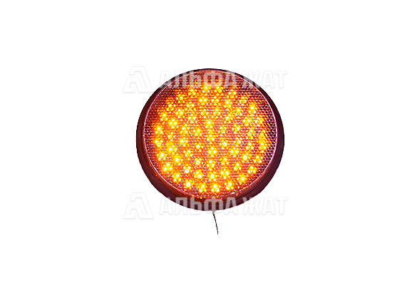 Светоблок 200 мм желтый