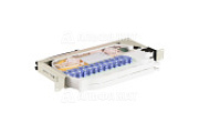 Кросс оптический поворотный ШКОС-2ФП-1U/2-48SC-48SC/SM-48SC/UPS