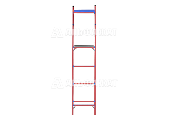 Стремянка стеклопластиковая с вертикальной опорой исполнение «Стандарт» СВД-1,0