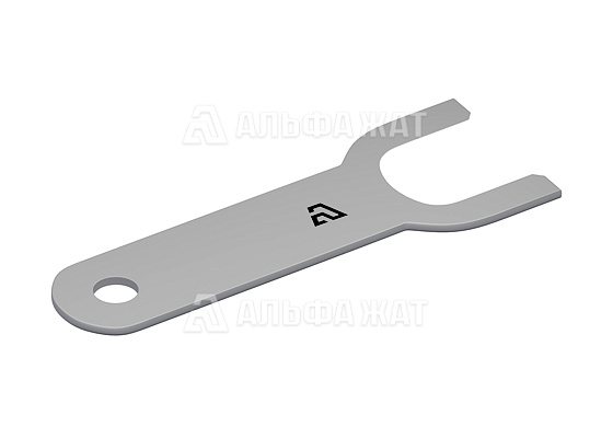 Шаблон Ш-6 для контроля зазора механизма поворота замедлителя КВ 20.025.050.001