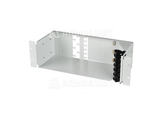 Кросс оптический поворотный ШКОС-6ФП-3U/6-144SC-144SC/SM-144SC/UPC