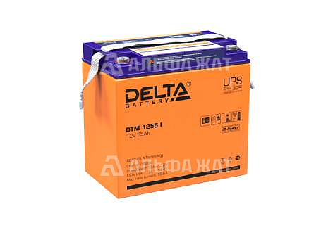 Свинцово-кислотный аккумулятор Delta DTM 1255 I
