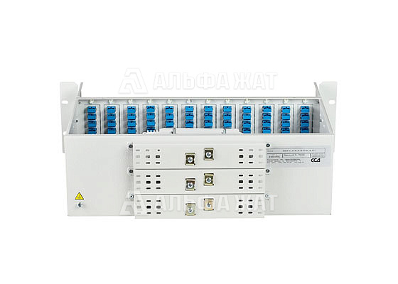 Кросс оптический ШКОС-С-3U/6-96-SC/96-SC/SM/96-SC/UPC