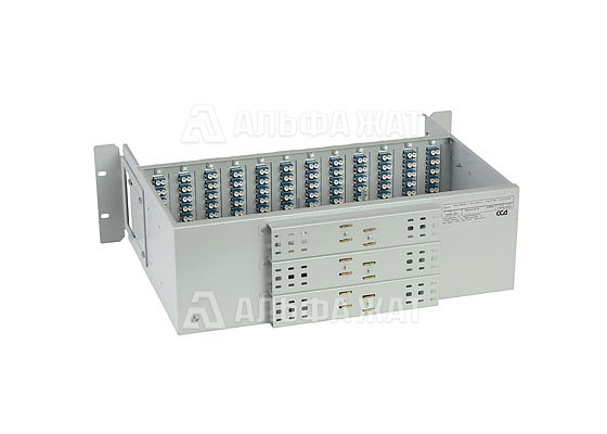 Кросс оптический ШКОС-С-3U/6-144-LC/144-LC/SM/144-LC/UPC