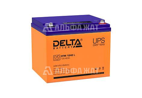 Свинцово-кислотный аккумулятор Delta DTM 1240 L