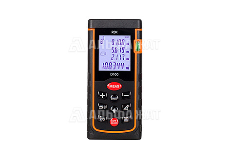Лазерный дальномер RGK D100 с поверкой
