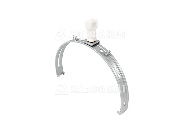 Коньковый регулируемый зажим с пластиковым держателем